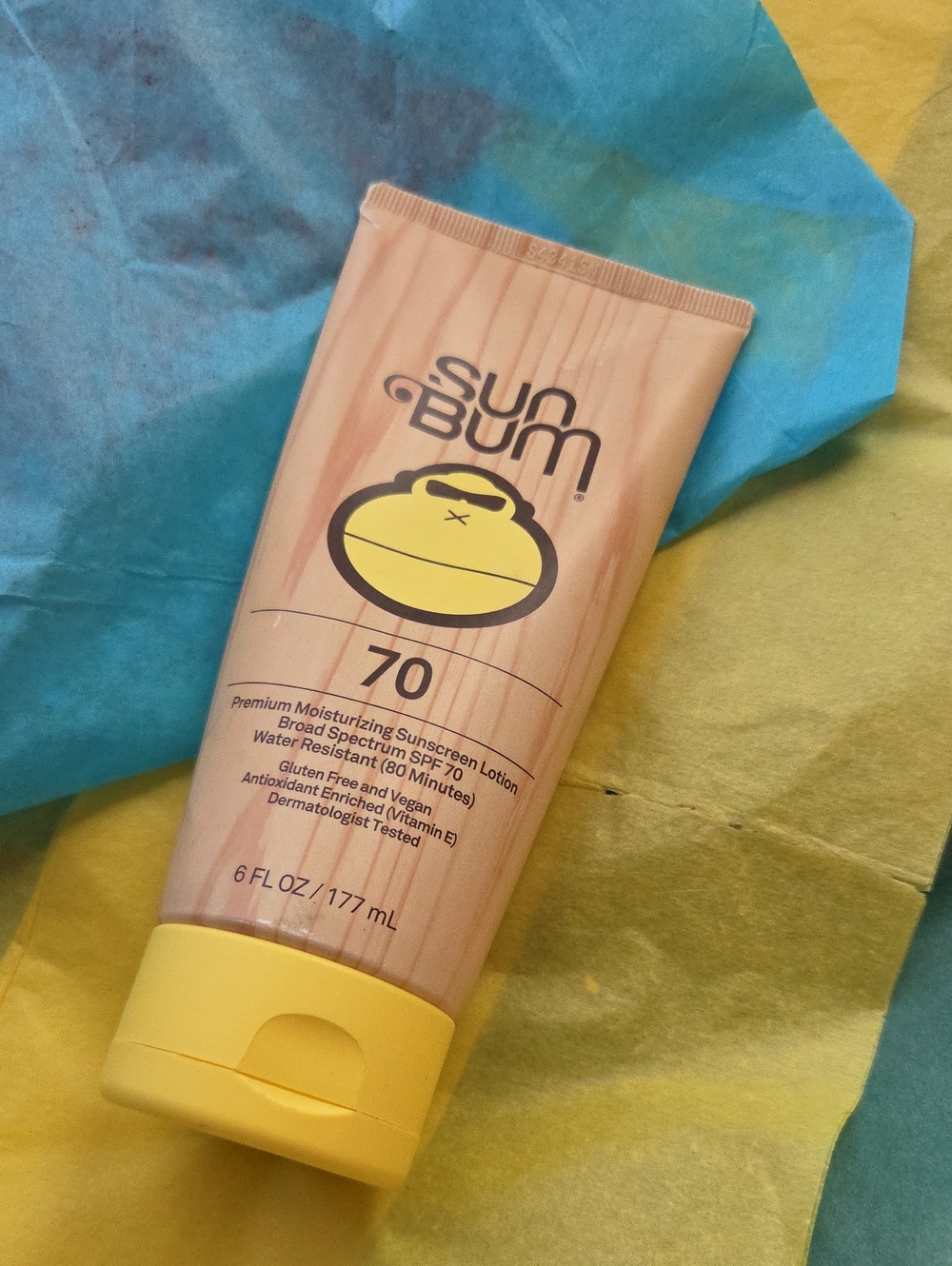 Sun Bum Kids SPF 70 Moisturizing Sunscreen Lotion - Yellow